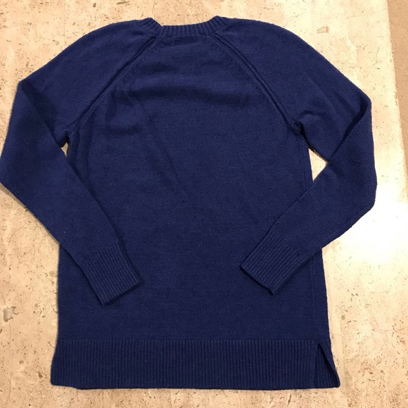 Style & Co Royal Blue Sweater w/ Matching Scarf Size S - Picture 5 of 6